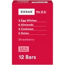 RXBAR Protein Bars, 12g Protein, Glutenfreie Snacks, Erdbeere, 22oz Box (12 Bars)