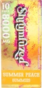 Proprietario Nootropic Gummy 8000mg - Lion's Mane, Reishi, Chaga e Cordycep Nootropic Tripee Mushroom Blend (10, Summer Peach)