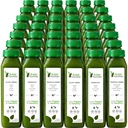 7 giorni di pulizia del succo verde da fontana cruda, tutto naturale crudo, Vegan Detox, succo pressato a freddo, 42 bottiglie 12oz, 3 colpi di zenzero