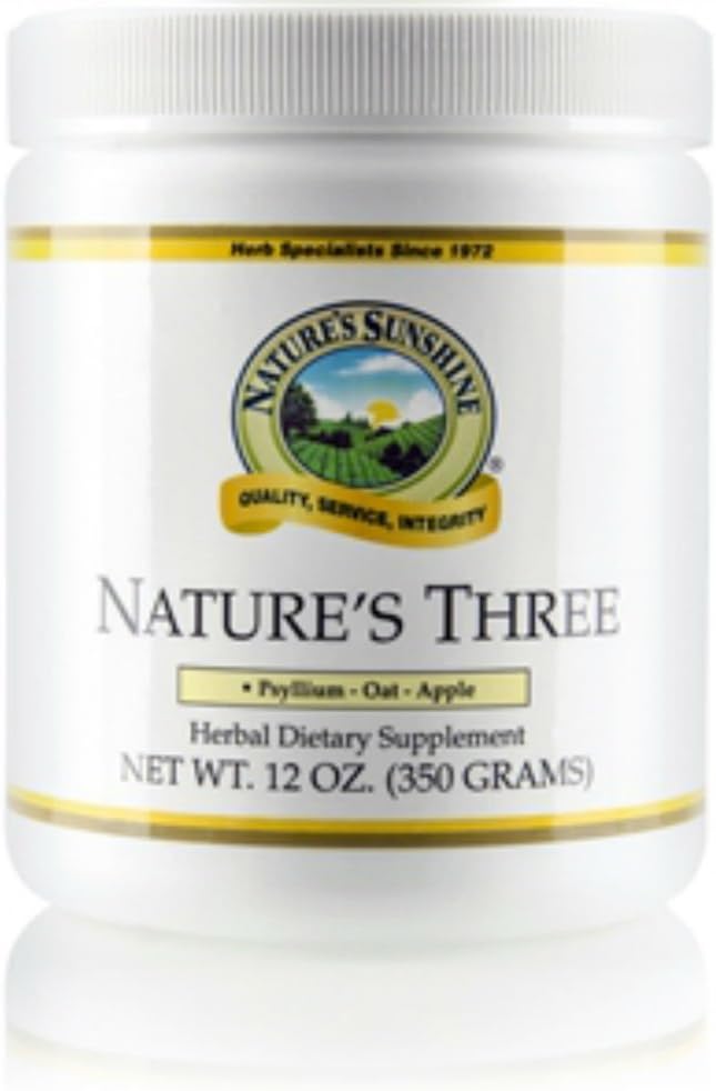 Natura Sunshine Tre (12 oz.) | Mantiene un colon sano e supporta la digestione con fibra solubile e insolubile