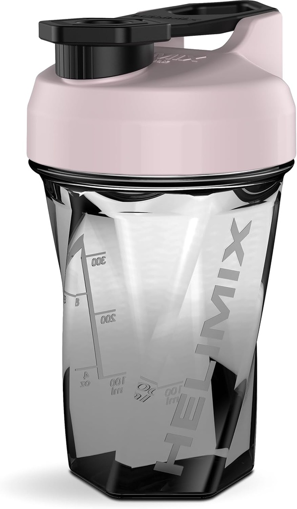HELIMIX 1.5 Vortex frullatore Shaker bottiglia tiene fino a 20oz | Nessuna sfera di miscelazione o Whisk | USA Made | Portatile pre allenamento Whey Protein Drink Shaker Cup | Mixes Cocktail Smoothies Shakes | Top Rack Safe