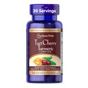 Puritan's Pride Tart Cherry Turmeric Complex, integratore alimentare per la salute antiossidante, 60 capsule di rilascio rapido