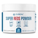 Super Reds Powder - Superfood Powder Antioxidant Drink - Polyphenols Supplement con Probiotici per Energia, Immunità e Salute Gut - 30 Serve