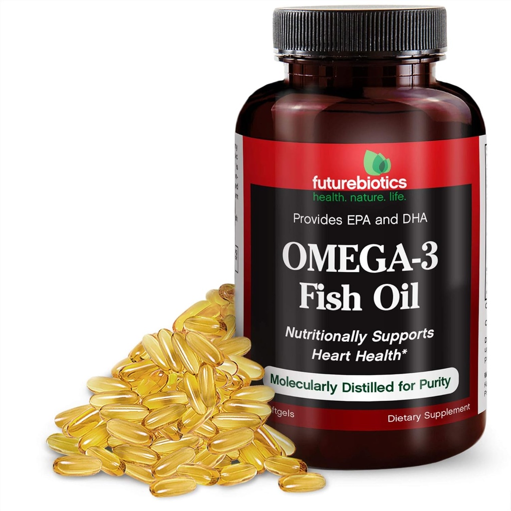 Futurebiotici Omega-3 Fish Oil, 100 Softgel vegetariani