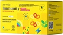 Immunity Boost Latte con Moringa & Giloy, Turmeric, 100% ingredienti naturali, Maggio Migliora la digestione, Gluten Free On-The-Go Sachets (30 Conte)