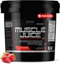 Ultimate Nutrition Muscle Juice 2600 Revolution, Weight Gain Drink Mix - Masse Gainer Workout Powder Supplement für Lean Muscle Growth & Recovery mit 56g Protein Blend - Erdbeere, 11.105lb