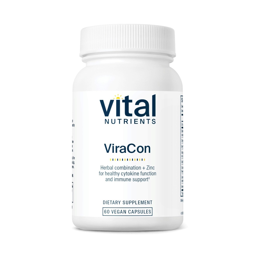 Vital Nutrients ViraCon-Supplément de soutien immunitaire végétalien*--------------------------------------------------------------------------------------------------------------------------------------------------------------------------------------------------------------------------------------------