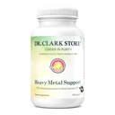 Dr. Clark Store Heavy Metal Support, Mineral Ersatz für Metallreinigung, 100 Kapseln