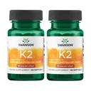 Swanson Natural Vitamin K2 (Menaquinone-7 von Natto) 50 mcg 30 Sgels (2 Packung)