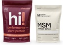 Miglioramento umano Cioccolato Prestazioni Proteine e MSM Cellular Detox Bundle