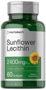 Horbäach Lécithine Lécithine Softgel Capsules $ 2400mg $ 60 Pills $ Occurrence naturelle Phospholipides $ Non-OGM, Supplément sans gluten