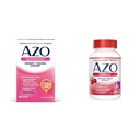 AZO Dual Protection | Urinary + Vaginal Support* | Prebiotic Plus Clinical Proven Women's Probiotic | Starts Arbeiten innerhalb von 24 Stunden | Non-GMO | 30 Count & Cranberry Urinary Tract Health Supplement