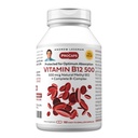 ANDREW LESSMAN Vitamin B12 500 180 Kapseln - Absorptionsgeschütztes Methylcobalamin (Natural Coenzym Vitamin B12), essentiell für Energie- und Stressunterstützung, Plus B-Komplex, einfach zu schlucken Kapseln