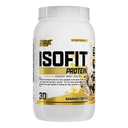 Polvere di proteine del siero di IsoFit IsoFit ha istantaneo l'isolato 100% di proteine del siero (30 Serve (Pack of 1), Bananas Foster)