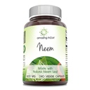 Inde incroyable Neem (Made with Natural Neem Leaf) 500 mg Capsules Végétiques Supplément (en anglais seulement) Non-GMO (en anglais seulement) Sans gluten (en anglais seulement) Fabriqué aux États-Unis