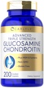 Carlyle Glucosamin Chondroitin MSM Kurkuma | 200 Count | Advanced Triple Strength Supplement | Nicht-GVO & Glutenfrei
