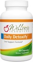 Ressources de bien-être Désintoxication quotidienne avec Silymarin, Dandelion, Acide lipoïque RA, NAC, Chlorella et plus pour le soutien du foie et la désintoxication complète (90 capsules)