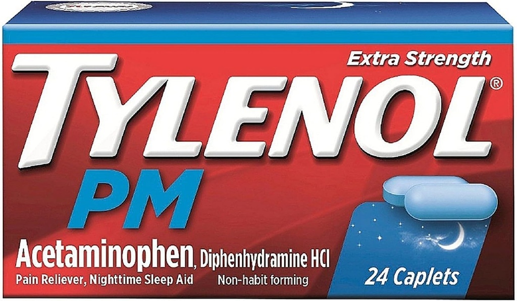 Tylenol Pm ES Caplet 24ct Taille 24ct