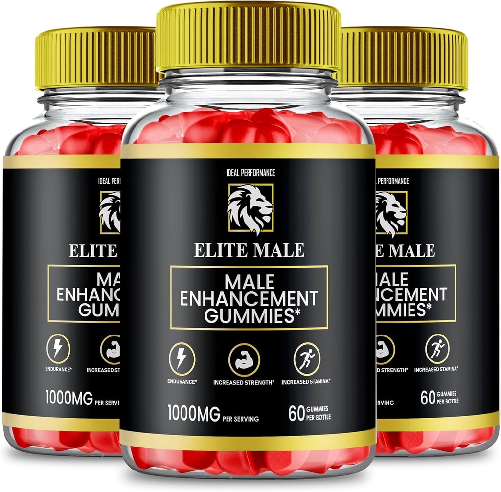 EliteMale Gummies, EliteMale Gummy, EliteMale All Natural Gummies, EliteMale - Forza massima, EliteMale Performance, EliteMale Official Gummies, EliteMale Advanced Gummy Recensioni (3 Pack)