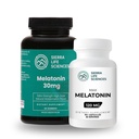 Melatonin Sleep Support Bundle | 30mg Watermelon Gummis & 120mg High-Dose Kapseln | Advanced Sleep Aid for Adults | Vegan & Non-GMO
