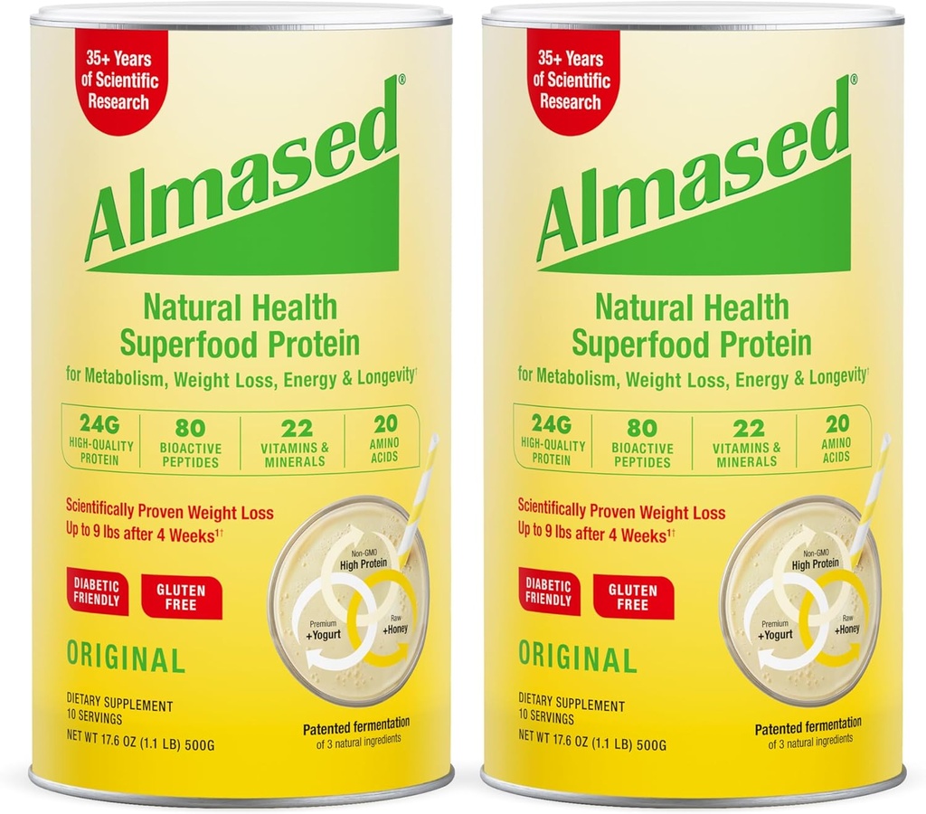 La polvere multi proteina almased supporta la perdita di peso (Pack of 2)