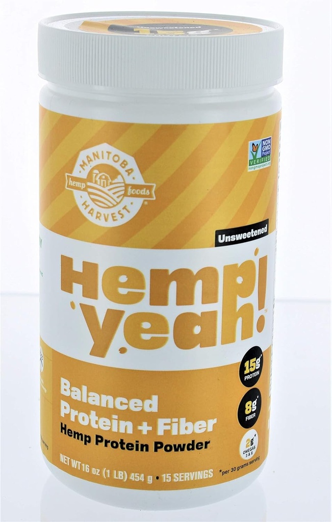 Canapa sì! Proteine bilanciate + Fibra Manitoba Harvest 16 oz Polvere