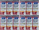 (12 confezione) Spruzzo di sollievo nasale, 12 ore Mist pompa (Oxymetazolina HCL) 0.5 fl oz