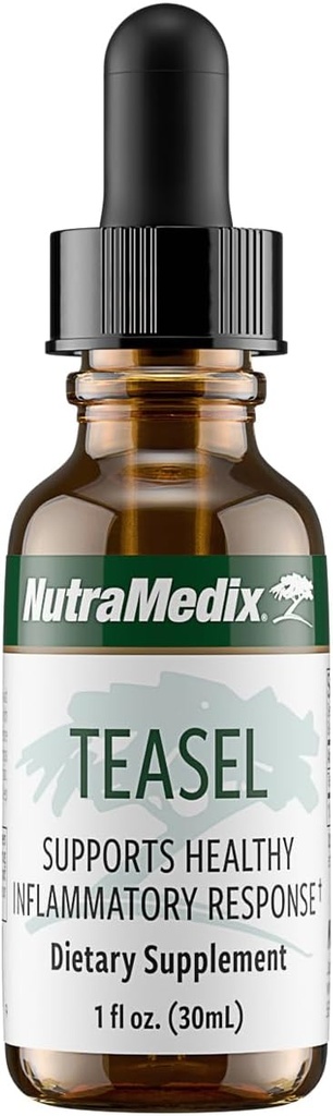 NutraMedix Teasal Extract - Fuller’s Teasel Root (Dipsacus fullonum) Wellness Tropfen für Antioxidans Support - Vegan Antioxidants Supplement (1oz / 30ml)