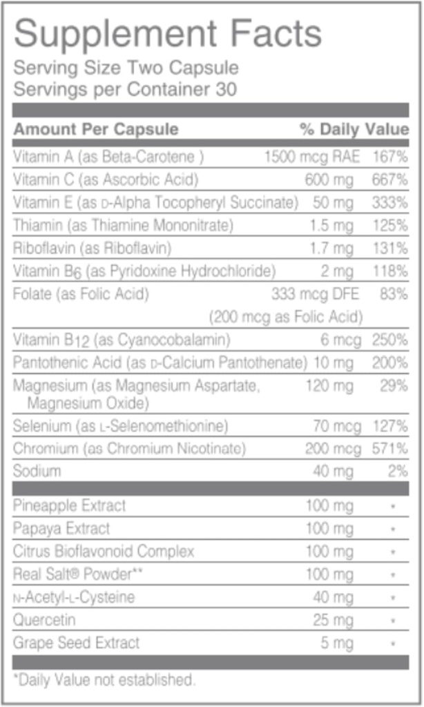 NU SKIN Pharmanex OverDrive Sports Supplement | Advanced Recovery | Energy Metabolism Unterstützung für Sportler | B Vitamine | Antioxidantien | Proteolytische Enzyme | Vitamin E, Vitamin A, Vitamin B12