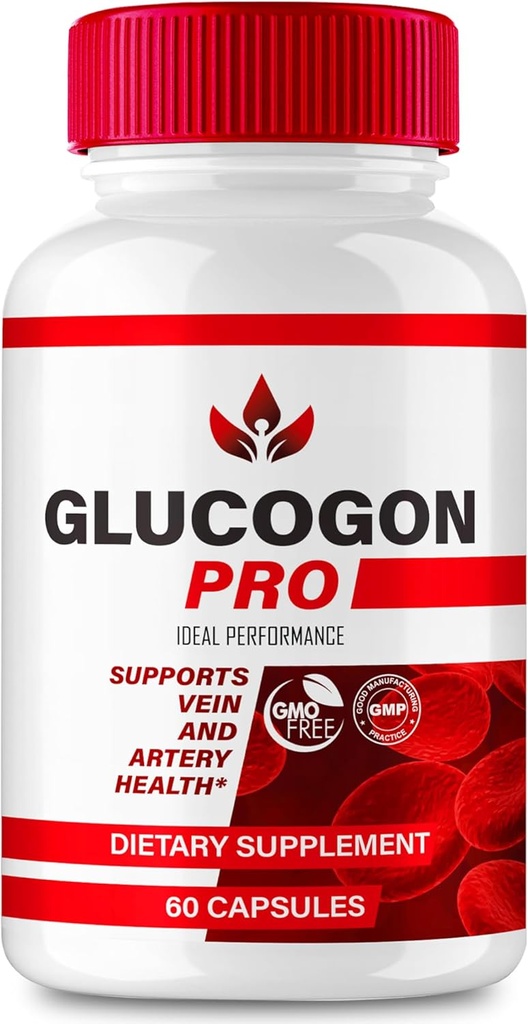 Glucogon Pro Kapseln, Glucogon Unterstützung Ergänzung Pillen - Maximale Stärke, Glucogon Pro Gesundheit und Wellness Kapseln, GlucogonPro Alle natürlichen Formel, GlucogonPro Kapseln Bewertungen (60 Kapseln)