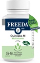 FREEDA Multivitamin One Daily – Quintabs-M con Iron – Kosher Multi Vitamins Integratori per la salute delle donne - Multivitaminici per le donne & Iron-Deficient Men Adult Vitamins Multivitamin (250)