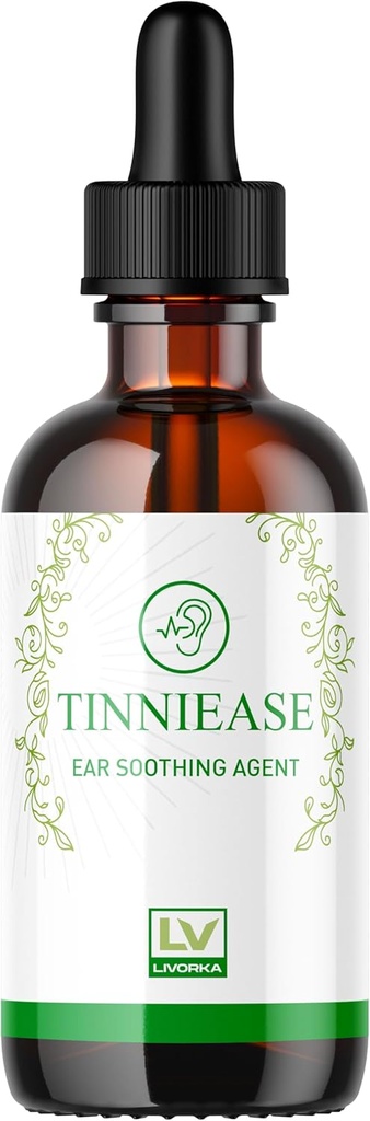 LIVORKA Tinniease Tropfen, Tinniease Tropfen für Hörgerät, Tinni Ease Tropfen, Tinniease Ear Drops, 1 Flasche für 30 Tage