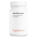 Supersmart - Ceramides della pelle - con zinco - Potente idratazione della pelle, protezione e cura supplemento | Non-GMO - 60 Softgels