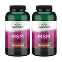 Swanson MSM - Essential Minerals Förderung der Mobilität & Joint Health Support - Hilft, Connective Tissue Health einschließlich Knorpel, Collagen, & Hair - (240 Kapseln, je 1000mg) 2 Pack