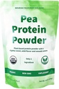 Cherie Sweet Heart Organic Pea Protein Powder 1 lb, 100% Non-GMO, Dairy-Free, Keto-Friendly, Glutenfrei, Sojafrei, Pflanzenbasiertes Protein