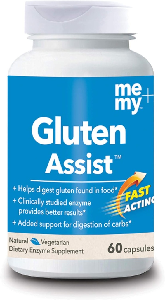 Ich und mein - Gluten Assist, Helfen Sie geben Gluten das Boot, 60 Kapseln