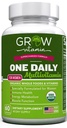 Vitamin One Daily Multivitamin für Frauen - Energieunterstützung - Ganze Nahrungsergänzung zu Nourish Hair, Haut, Nägel - Non-GMO - No Soy - Glutenfrei - 60 Kapseln - 2 Monate Versorgung