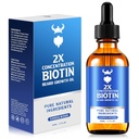 Olio Di Crescita Del Cuscinetto - 2X Concentrazione Olio Di Cuscinetto Biotina per Uomini (2 oz) - Olio Di Cuscinetto Naturale Mens con Olio di Argan, Olio di Jojoba e Vitamina, Morbillo Di Crescita Del Cuscinetto, Moisturizer (Sandalwood)