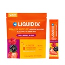 Liquid I.V.® Hydration Multiplier® +Immune Support - Wild Berry - Idration Powder Packets | Electrolyte Powder Drink Mix | Convenient Single-Serving Sticks | Non-GMO |14 Servings (Pacchetto di 12)