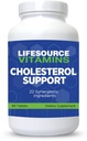 LifeSource Vitamines Soutien au cholestérol - 28 Tous les ingrédients naturels synergiques - Soutien au cholestérol et au triglycéride Cela peut améliorer la santé cardiaque et cardiovasculaire90 comprimés