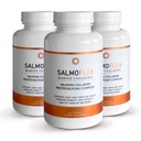 VITASEI Salmoflex Peptidi di collagene marino con acido ialuronico e vitamina C, D, E - Integratore di collagene di salmone per ossa e articolazioni - Capelli, Pelle e Vitamine di Unghie - 60 capsule (Pack of 3)