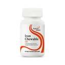 Seeking Health Iron Chewable - Mineralische Ergänzung zur Unterstützung gesunden Stoffwechsel - Supplement Aids Muskelfunktion bei Männern und Frauen - Energieunterstützung Ergänzung - 10 mg, 60 Tabletten