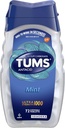TUMS Ultra Strength Chewable Antacid Tabletten für Sodbrennen Relief, Pfefferminz - 72 Zähler