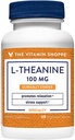 Der Vitamin Shoppe L-Theanin 100MG, klinisch untersucht Ingredient, unterstützt Entspannung & Stress (60 Kapseln)