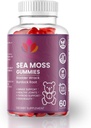 Organic Sea Moss Gummies with Bladderwrack & Burdock Root – Vegan Supplement for General Wellness – 60 Count