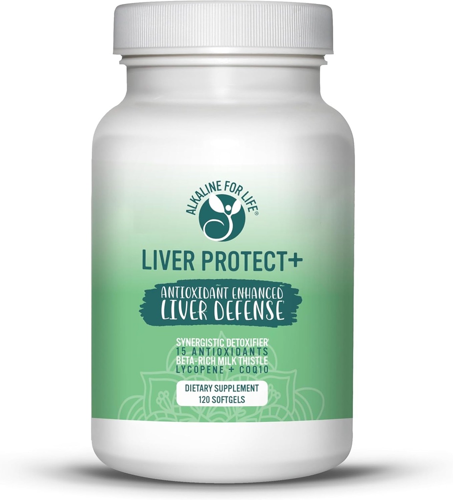 Alkaline pour protéger le foie de vie + (120 comte)