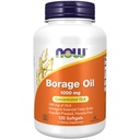 NOW Alimenti Integratori, Olio di Boraggio 1000 mg con 240 mg di GLA (acido Linolenico Gamma), 120 Softgels