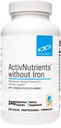 XYMOGEN ActivNutrients Ohne Eisen - Multivitamin Multimineral für Wellness, Immun-, Energie- und Stimmungsunterstützung - Chelatminerals + Active B Vitamins mit Folate (240 Kapseln)