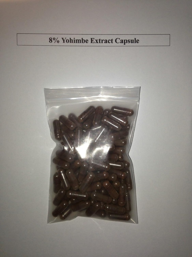 8% yohimbina Yohimbe Bark estratto 400 mg x 1000 capsule / afrodina