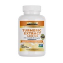 Nature's Lab Turmeric Curcumin C3 Complex 1000mg - Turmeric Extract 1000mg & BioPerine 5mg Standardisiert auf 95%, fördert Herz-Kreislauf-, Immun-, Gelenk-, Hautgesundheit - 120 Kapseln (60 Tage Versorgung)